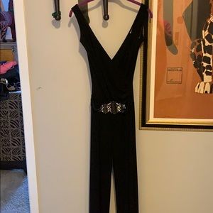 Cache Classy/sexy black jumpsuit